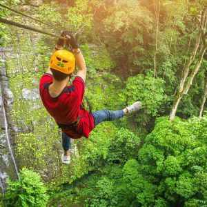 Zipline in wayanad
